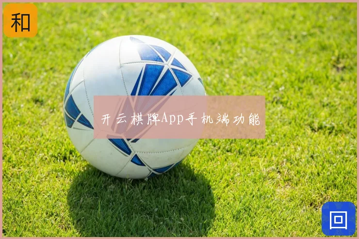 开云棋牌App手机端功能